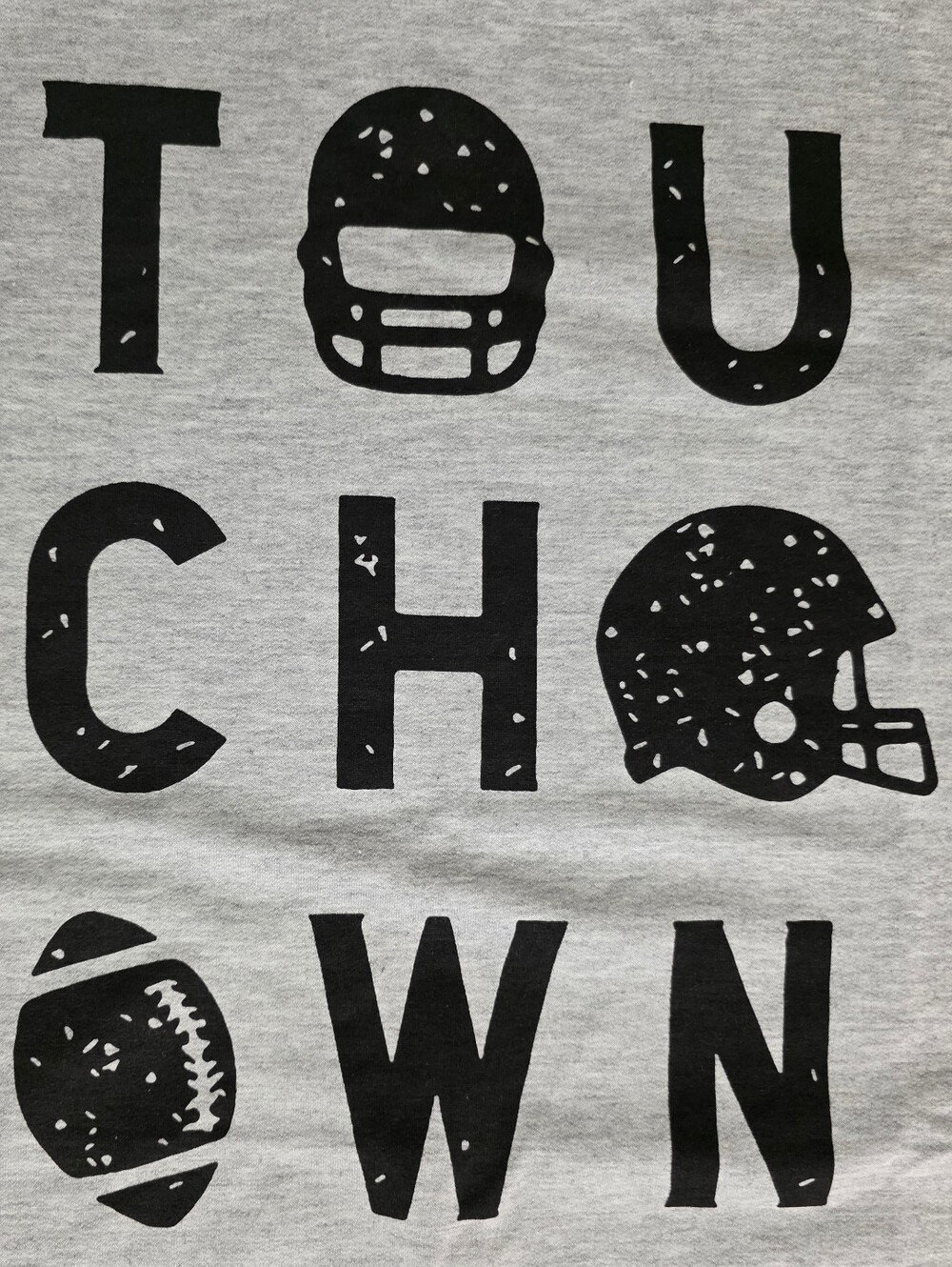 Women's Gray 'Touchdown' Graphic Pullover Sweatshirt - Picture 4 of 8